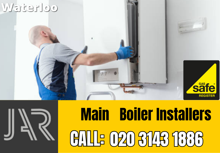 Main boiler installation Waterloo